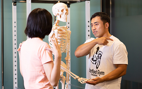 経験豊富なトレーナーが指導